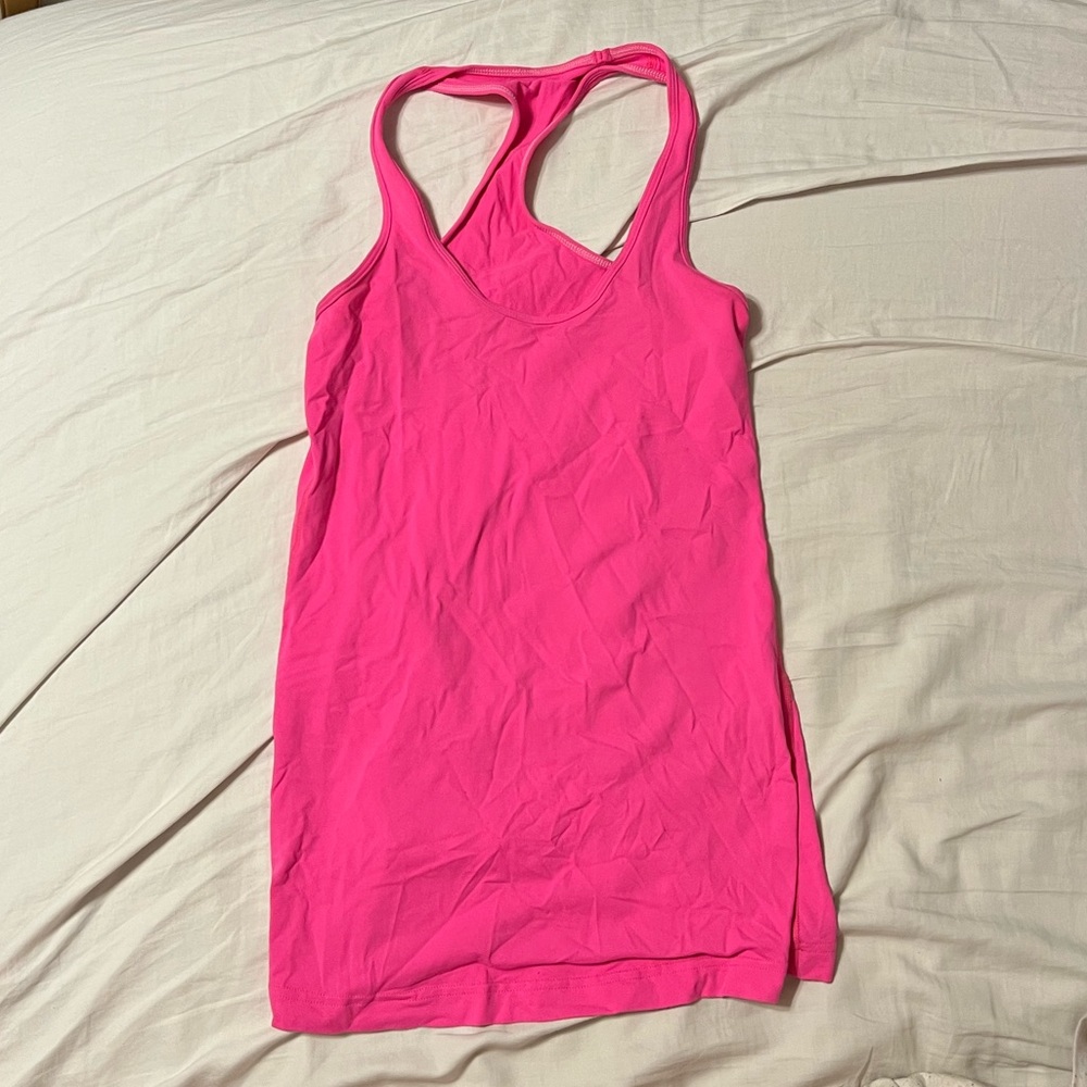 Pink Lululemon Tank